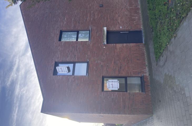 voorgevel woning Zeebrugge